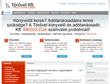 Tablet Screenshot of konyvelo-iroda.info